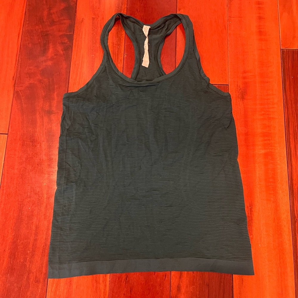 Lululemon Hunter Green racer back tank